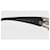 VERSACE Medusa Sonnenbrille aus schwarzem Kunststoff Auth bs30255  - Ansicht 9