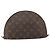 LOUIS VUITTON Pochette Cosmetica Demi Ronde Monogram M47520 LV Auth 157606 Monogramma