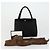 Autre Marque BORSO A MANO INTRECCIATO BOTTEGA VENETA Satin Nero Oro Auth ki6189 D'oro - vista 12