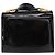 Borsa a Spalla Gancini Salvatore Ferragamo Smalto Nero Oro Auth kk580 D'oro - vista 2