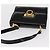 Borsa a Spalla Gancini Salvatore Ferragamo Smalto Nero Oro Auth kk580 D'oro - vista 6