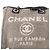 CHANEL Deauville Kette Tote Tasche aus Canvas Grau Silber CC Auth bs31505 - Ansicht 17