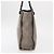 CHANEL Deauville Kette Tote Tasche aus Canvas Grau Silber CC Auth bs31505 - Ansicht 3