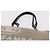CHANEL Deauville Kette Tote Tasche aus Canvas Grau Silber CC Auth bs31505 - Ansicht 8