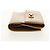 Portafoglio in pelle Gancini Salvatore Ferragamo Oro Auth am10043V D'oro - vista 3