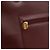 Cartier Tote Bag aus Leder Bordeaux Gold Auth mr1623 - Ansicht 10