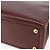 Cartier Tote Bag aus Leder Bordeaux Gold Auth mr1623 - Ansicht 15