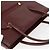 Cartier Tote Bag aus Leder Bordeaux Gold Auth mr1623 - Ansicht 6