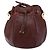 Cartier Bolso de hombro Must Line de cuero burdeos dorado Auth BA7014 - vista 13