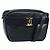 Borsa a Spalla Vala in Pelle Blu Navy e Oro Auth BA7059 di Salvatore Ferragamo D'oro