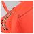 Jimmy Choo Studs Tote Bag aus Leder orange silber authentisch BA7037 - Ansicht 14