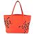 Jimmy Choo Studs Tote Bag aus Leder orange silber authentisch BA7037 - Ansicht 2