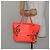 Jimmy Choo Studs Tote Bag aus Leder orange silber authentisch BA7037 - Ansicht 21
