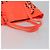 Jimmy Choo Studs Tote Bag aus Leder orange silber authentisch BA7037 - Ansicht 7