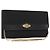 Borsa a spalla in tela Trotter Christian Dior nera e oro Auth BA8649 Nero D'oro