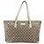 Gucci Borsa Tote GG Supreme in PVC beige 211137 Auth 156914 - vista 13