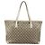 Gucci Borsa Tote GG Supreme in PVC beige 211137 Auth 156914 - vista 2