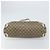 Gucci Borsa Tote GG Supreme in PVC beige 211137 Auth 156914 - vista 5