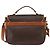 Céline Borsa a spalla circolare in tela Macadam CELINE in pelle PVC marrone oro Auth 147994 D'oro - vista 2