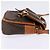 Céline Borsa a spalla circolare in tela Macadam CELINE in pelle PVC marrone oro Auth 147994 D'oro - vista 5