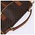 Céline Borsa a spalla circolare in tela Macadam CELINE in pelle PVC marrone oro Auth 147994 D'oro - vista 7