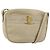 Borsa a Spalla Vala in Camoscio Beige Oro Auth BA7057 di Salvatore Ferragamo D'oro