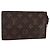 LOUIS VUITTON Pochette Monogram Bucket PM Accessorio LV Auth bs30149 Monogramma
