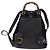 Zaino in pelle scamosciata nera GUCCI Bamboo Auth BA6791 Nero - vista 2