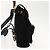 Zaino in pelle scamosciata nera GUCCI Bamboo Auth BA6791 Nero - vista 4