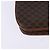Céline CELINE Macadam Canvas Schultertasche aus PVC-Leder in Braun und Gold Auth 128916 Golden - Ansicht 16