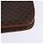 Céline CELINE Macadam Canvas Schultertasche aus PVC-Leder in Braun und Gold Auth 128916 Golden - Ansicht 17