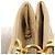 BALLY Borsa a Spalla in Pelle Beige Oro Auth 143330 D'oro - vista 10