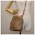 Gucci Borsa a Spalla Micro GG Supreme PVC Beige Oro 001 904 0791 Auth BA6122 D'oro - vista 23