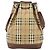 Autre Marque Borsa a Spalla Burberrys Nova Check PVC Beige Oro Auth bs29124 D'oro - vista 2