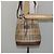 Autre Marque Borsa a Spalla Burberrys Nova Check PVC Beige Oro Auth bs29124 D'oro - vista 21