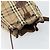 Autre Marque Borsa a Spalla Burberrys Nova Check PVC Beige Oro Auth bs29124 D'oro - vista 6