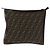 Bolso de mano de lona Zucca FENDI negro marrón oro Auth bs29397 Castaño Dorado - vista 2