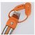 Hermès HERMES Suspensórios Cinto Lona Couro 2Set Laranja Auth bs29192 - vista 12