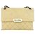 CHANEL Bolso de Hombro Matelassé de Ante Beige oro CC Auth bs29483 Dorado - vista 13
