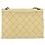CHANEL Bolso de Hombro Matelassé de Ante Beige oro CC Auth bs29483 Dorado - vista 2