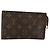 LOUIS VUITTON Monogram Bucket PM Accessory Pouch LV Auth th6342
