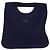 Céline Borsa a mano Celine C Sulky in tela blu navy Auth BA6229 - vista 13