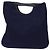 Céline Borsa a mano Celine C Sulky in tela blu navy Auth BA6229 - vista 2