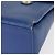Bolsa MCM de couro azul e dourado Auth BA6222 - vista 15