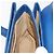 Bolsa MCM de couro azul e dourado Auth BA6222 - vista 19