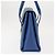 Bolsa MCM de couro azul e dourado Auth BA6222 - vista 3