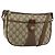 Borsa a Spalla Gucci GG Supreme Web Sherry Line Beige Oro 89 02 032 Auth bs29622 D'oro