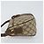 Borsa a Spalla Gucci GG Supreme Web Sherry Line Beige Oro 89 02 032 Auth bs29622 D'oro - vista 4