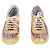 Sneakers CHANEL Tweed Multicolore CC Auth 138473M - vista 2