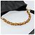 Borsa a mano in pelle Gucci Bamboo nera e oro 001 1998 1638 Auth 142437 Nero D'oro - vista 7